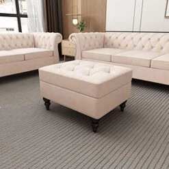 QHITTY 2 Piece Living Room Set, Sectional Chesterfield Sofa Chair Contemporary Upholstered Velvet Loveseat Couch Sets For Living Room, Bedroom, Office 23 QHITTY 2 Piece Living Room Set, Sectional Chesterfield Sofa Chair Contemporary Upholstered Velvet Loveseat Couch Sets For Living Room, Bedroom, Office -Best Furniture Store 51Vc z6XaIL. AC