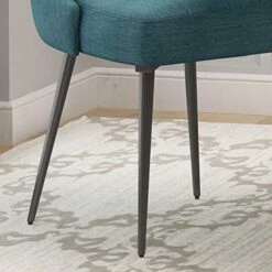 Christopher Knight Home Dawn Modern Fabric Dining Chairs (Set Of 2), Teal 9 Christopher Knight Home Dawn Modern Fabric Dining Chairs (Set Of 2), Teal -Best Furniture Store 51VqYSvJyRL