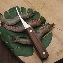 TEEGUI Shrimps Line Knife Stainless Steel Fish Maw Knife Lobster Skin Shrimps Peeling Shrimps Artifact Knife Scabbard (Multicolor, One Size) -Best Furniture Store 51X62d0RVvL