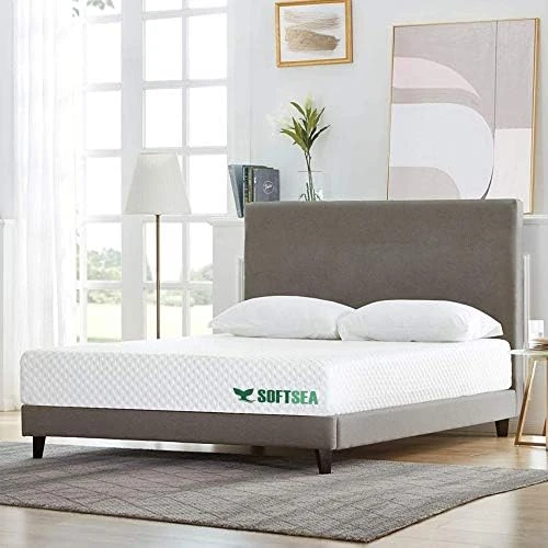 Queen Mattress, SOFTSEA 8 Inch Cool Gel Memory Foam Mattress In A Box For A Medium Comfort 5 Queen Mattress, SOFTSEA 8 Inch Cool Gel Memory Foam Mattress In A Box For A Medium Comfort - Image 5