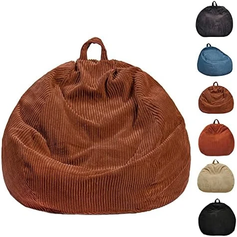 Bean Bag Chairs Cover (No Filler),Bean Bag Cover,Stuffed Animal Storage Bean Bag,Bean Bag For Kids,Adults,Teens,36 X 45 In Blue Bean Bag 8 Bean Bag Chairs Cover (No Filler),Bean Bag Cover,Stuffed Animal Storage Bean Bag,Bean Bag For Kids,Adults,Teens,36 X 45 In Blue Bean Bag - Image 8