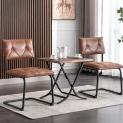 BV Dining Chair Set Of 2, Vintage Suede Mid Century Dining Chair, Suede Fabric Chairs With Metal Chrome Legs For Kitchen, Dining Room, Living Room 12 BV Dining Chair Set Of 2, Vintage Suede Mid Century Dining Chair, Suede Fabric Chairs With Metal Chrome Legs For Kitchen, Dining Room, Living Room -Best Furniture Store 51Z4tbKpQEL. AC