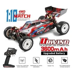 Wangch Remote Control Car 2.4G High-Speed Drifting RC Vehicle, 4WD Off-Road Climbing Rc Cars, 1/10 Scale Large Rally Car, Monster Toy Truck, Adult Gift For Children -Best Furniture Store 51ZbzI6nefL