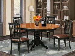 East West Furniture KENI5-BCH-W Dining Set, 5-Piece -Best Furniture Store 51a2YVFi2oL. AC