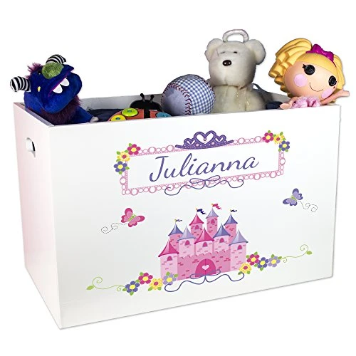My Bambino Girl's Personalized Princess Toy Box 1 My Bambino Girl's Personalized Princess Toy Box