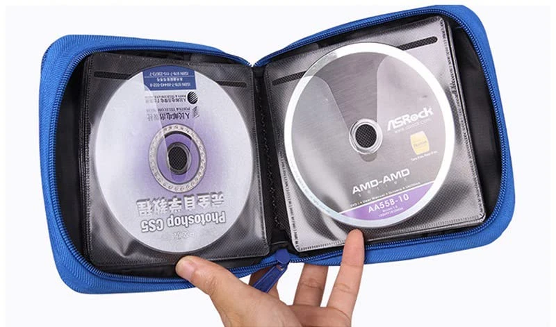 Unknown New 32 Disc CD DVD Portable Wallet Storage Organizer Holder Case Bag Album Box - Purple 3 Unknown New 32 Disc CD DVD Portable Wallet Storage Organizer Holder Case Bag Album Box - Purple - Image 3