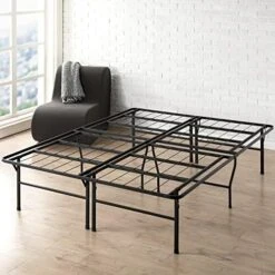 18 Inch Metal Platform Beds W/Heavy Duty Steel Slat Mattress Foundation (No Box Spring Needed), Queen, Black 25 18 Inch Metal Platform Beds W/Heavy Duty Steel Slat Mattress Foundation (No Box Spring Needed), Queen, Black -Best Furniture Store 51b9DrtAzwL. AC 3