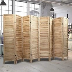 JAXSUNNY 8 Panel Sycamore Wide Wood Freestanding Room Divider Louver Louver Folding Privacy Screen Wall Room Dividers, Foldable Privacy Partial Partition For Home Bedroom,Aged White 15 JAXSUNNY 8 Panel Sycamore Wide Wood Freestanding Room Divider Louver Louver Folding Privacy Screen Wall Room Dividers, Foldable Privacy Partial Partition For Home Bedroom,Aged White -Best Furniture Store 51bSq72wedL. AC