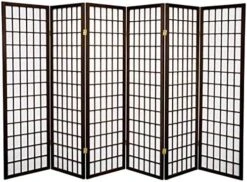 Al Furniture 5 Ft. Tall Window Pane Shoji Screen - White - 4 Panels -Best Furniture Store 51bhubkRlcL. AC