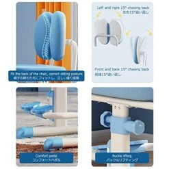 Kids Desk And Chair, Height Adjustable Children School Study Desk With 0-60° Tilt Desktop, Built-in Bookshelf, For 3-18 Year Old Kids Bedroom Furniture, Easy To Scrub Graffiti Painting Desktop ( Color 15 Kids Desk And Chair, Height Adjustable Children School Study Desk With 0-60° Tilt Desktop, Built-in Bookshelf, For 3-18 Year Old Kids Bedroom Furniture, Easy To Scrub Graffiti Painting Desktop ( Color -Best Furniture Store 51cUWEBv1jL