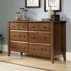 3 Piece Bedroom Set With Dresser And 2 Nightstands In Oiled Oak -Best Furniture Store 51dFHh1CsAL
