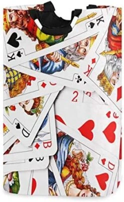 Kaariok Cute Pig Ballerina Tutu Unicorn Cartoon Star Purple Animal Laundry Hamper With Handles Waterproof Collapsible Storage Basket Large Dirty Clothes Bin For Laundry Room, 22.7 Inches -Best Furniture Store 51dWvB1 gOL. AC