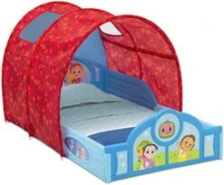 Delta Children Disney Minnie Mouse Plastic Sleep And Play Toddler Bed With Canopy -Best Furniture Store 51dava1F9QL. AC