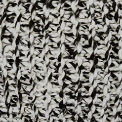 Signature Design By Ashley Latricia Round Knitted Pouf Ottoman, 17 X 17 Inches, Black & White -Best Furniture Store 51dsXsWcFkL