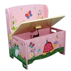 Fantasy Fields - Hand Crafted & Painted Kids Storage Bench Seat - Magic Garden -Best Furniture Store 51e7dXvxaGL