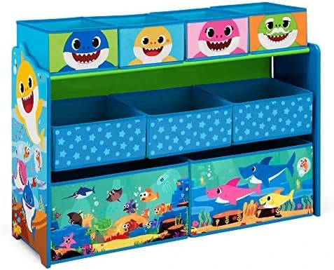 Delta Children Disney Princess Deluxe 9 Bin Design And Store Toy Organizer, Greenguard Gold Certified 4 Delta Children Disney Princess Deluxe 9 Bin Design And Store Toy Organizer, Greenguard Gold Certified - Image 4