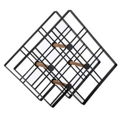 Home Zone Living Wine Rack For Countertop - Holds Up To 8 Bottles -Best Furniture Store 51ecgtv2ZZL