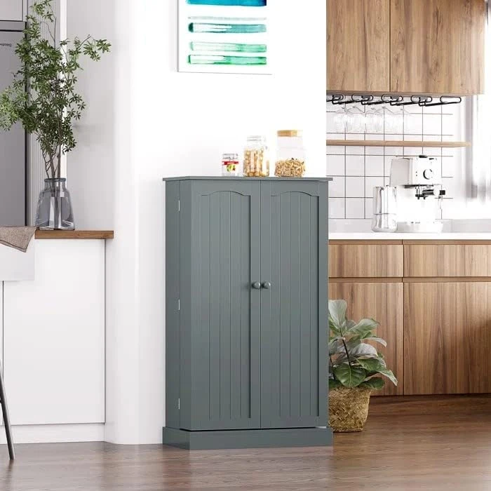 GENERIC Kitchen Storage Pantry Cabinet (White) 4 GENERIC Kitchen Storage Pantry Cabinet (White) - Image 4