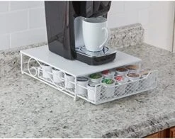 Scroll K-Cup Storage Drawer, Black