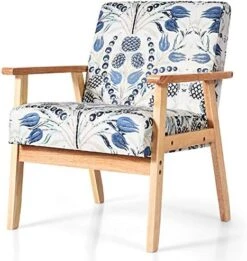 POWERSTONE Modern Upholstered Loveseat, Fabric Loveseat Sofa Couch Wooden 2-Seat Armchair For Home And Office (Yellow, Loveseat) -Best Furniture Store 51gg7GMkkL. AC