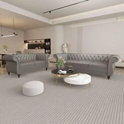 QHITTY 2 Piece Living Room Set, Sectional Chesterfield Sofa Chair Contemporary Upholstered Velvet Loveseat Couch Sets For Living Room, Bedroom, Office 26 QHITTY 2 Piece Living Room Set, Sectional Chesterfield Sofa Chair Contemporary Upholstered Velvet Loveseat Couch Sets For Living Room, Bedroom, Office -Best Furniture Store 51gzJBoMQwL. AC