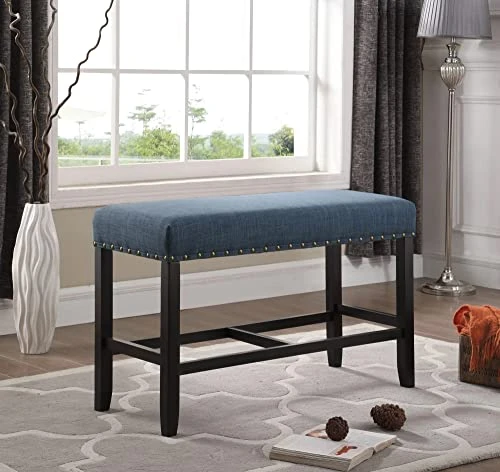 SINRAD Counter Height Dining Bench 1 SINRAD Counter Height Dining Bench