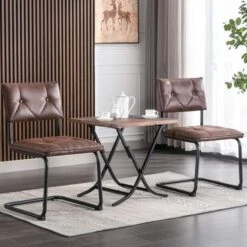 BV Dining Chair Set Of 2, Vintage Suede Mid Century Dining Chair, Suede Fabric Chairs With Metal Chrome Legs For Kitchen, Dining Room, Living Room 13 BV Dining Chair Set Of 2, Vintage Suede Mid Century Dining Chair, Suede Fabric Chairs With Metal Chrome Legs For Kitchen, Dining Room, Living Room -Best Furniture Store 51hI6dyw7WL. AC