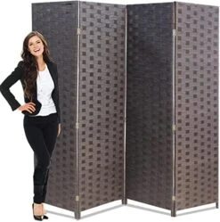 Room Dividers 3 Panel Partition Room Dividers 5.6 Ft Tall Privacy Wall Foldable Room Divider Privacy Screen Wood Screen Room Separator For Home Office Bedroom Restaurant , Gray 16 Room Dividers 3 Panel Partition Room Dividers 5.6 Ft Tall Privacy Wall Foldable Room Divider Privacy Screen Wood Screen Room Separator For Home Office Bedroom Restaurant , Gray -Best Furniture Store 51iXcEMjgqL. AC