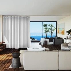 Premium Room Divider Curtain, 8ft Tall X 15ft Wide (Midnight Black)| Premium Curtains For Room Partition, Create Privacy Or Blackout -Best Furniture Store 51ieyDDwOuL. AC