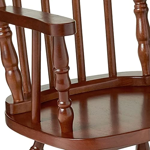 Gift Mark Children's Spindle Rocking Chair, Cherry 4 Gift Mark Children's Spindle Rocking Chair, Cherry - Image 4
