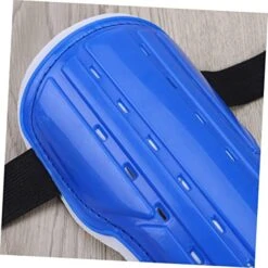 GRIRIW 1 Pair Exercise Equipment Girl Soccer Ball Adjustable Straps Breathable Shin Guards Boy Shin Guards Sports Leg Protector Shin Pads Sin Guard Soccer Protective Gear Leggings Blue -Best Furniture Store 51lO1gMsc3L