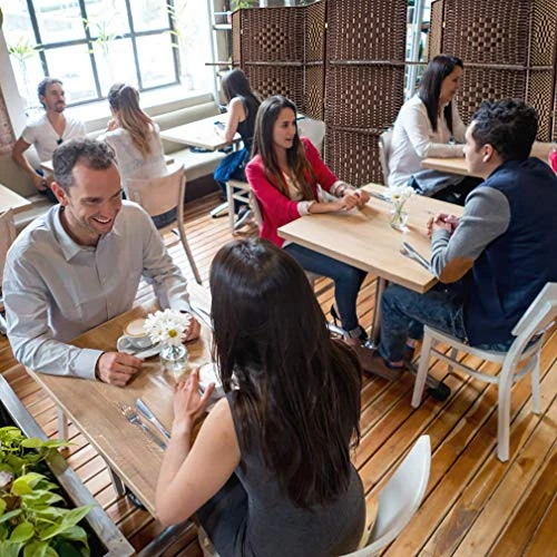 Room Divider Room Screen Divider Wooden Screen Folding Portable Partition Screen Wood With Removable Storage Shelves Colour Brown ,4 Panel/6 Panel (4 Panel) 1 Room Divider Room Screen Divider Wooden Screen Folding Portable Partition Screen Wood With Removable Storage Shelves Colour Brown ,4 Panel/6 Panel (4 Panel)