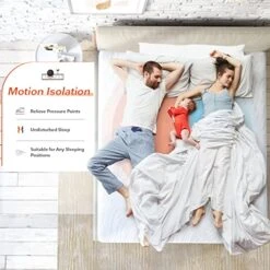 Queen Size Mattress, Sweetnight 10 Inch Queen Size Memory Foam Hybrid Mattress For Cool Sleep, Medium Firm Bed Mattress For Pressure Relief, Mattress In A Box, White 15 Queen Size Mattress, Sweetnight 10 Inch Queen Size Memory Foam Hybrid Mattress For Cool Sleep, Medium Firm Bed Mattress For Pressure Relief, Mattress In A Box, White -Best Furniture Store 51mdxlFwEkL