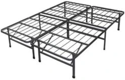 18 Inch Metal Platform Beds W/Heavy Duty Steel Slat Mattress Foundation (No Box Spring Needed), Queen, Black 28 18 Inch Metal Platform Beds W/Heavy Duty Steel Slat Mattress Foundation (No Box Spring Needed), Queen, Black -Best Furniture Store 51n9teSFQAL. AC