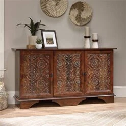 Sauder Viabella Contemporary Wood Buffet And Sideboard Table In Curado Cherry 9 Sauder Viabella Contemporary Wood Buffet And Sideboard Table In Curado Cherry -Best Furniture Store 51no8kAIQNL
