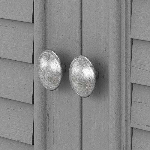 Bush Furniture Fairview 2 Door Low Storage Cabinet, Cape Cod Gray 4 Bush Furniture Fairview 2 Door Low Storage Cabinet, Cape Cod Gray - Image 4