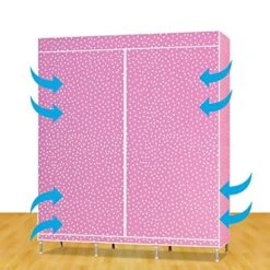 N/A DIY Non-Woven Fold Portable Storage Furniture When The Quarter Wardrobe Cabinet Bedroom Furniture Wardrobe Bedroom Organ -Best Furniture Store 51oV7vRqLfL