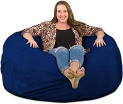 ULTIMATE SACK 5000 (5 Ft.) Bean Bag Chair: Giant Foam-Filled Furniture - Machine Washable Covers, Durable Inner Liner, 100% Virgin Foam. Comfy Bean Bag Chair. (Pink, Fur) 25 ULTIMATE SACK 5000 (5 Ft.) Bean Bag Chair: Giant Foam-Filled Furniture - Machine Washable Covers, Durable Inner Liner, 100% Virgin Foam. Comfy Bean Bag Chair. (Pink, Fur) -Best Furniture Store 51pC1Zha9L. AC