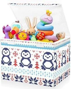 FULUHUAPIN Christmas Reindeer Fox Trees Toy Storage Box Chest With Lid, 16.5"x12.6"x11.8" Sturdy Toys Organizer Boxes Bin Baskets For Boy, Girl, Nursery, Closet, Bedroom, Playroom 21010277 19 FULUHUAPIN Christmas Reindeer Fox Trees Toy Storage Box Chest With Lid, 16.5"x12.6"x11.8" Sturdy Toys Organizer Boxes Bin Baskets For Boy, Girl, Nursery, Closet, Bedroom, Playroom 21010277 -Best Furniture Store 51ph1kgCABL. AC