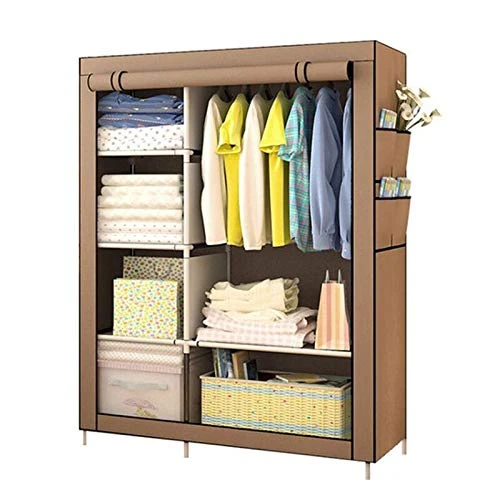 N/A Minimalist Reinforced Large Wardrobe Non Woven Foldable Portable Clothing Storage Cabinet Dustproof Cloth Closet 1 N/A Minimalist Reinforced Large Wardrobe Non Woven Foldable Portable Clothing Storage Cabinet Dustproof Cloth Closet