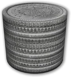 ZTOZZ Round Pouf Indoor - Printed Ottoman Foot Stool For Dining, Living Room Or Bedroom With Removable Cover - Platan Print -Best Furniture Store 51sNGCkfcJS. AC