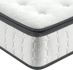 Queen Mattresses, Vesgantti 10 Inch Hybrid Queen Size Mattress In A Box, Pillow Top Queen Bed Mattress, Gel Memory Foam And Pocket Coils Innerspring Mattresses, Pressure Relief, Medium Firm Plush Feel -Best Furniture Store 51sRZiCp2JL. AC