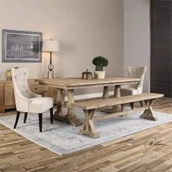 Uttermost Stratford Gray Wash Wood Bench -Best Furniture Store 51tTSKExTHL