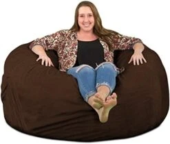 ULTIMATE SACK 5000 (5 Ft.) Bean Bag Chair: Giant Foam-Filled Furniture - Machine Washable Covers, Durable Inner Liner, 100% Virgin Foam. Comfy Bean Bag Chair. (Pink, Fur) 20 ULTIMATE SACK 5000 (5 Ft.) Bean Bag Chair: Giant Foam-Filled Furniture - Machine Washable Covers, Durable Inner Liner, 100% Virgin Foam. Comfy Bean Bag Chair. (Pink, Fur) -Best Furniture Store 51uGGjZIOkL. AC