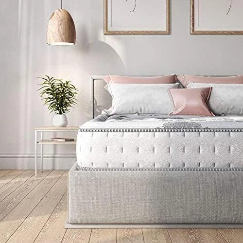 Decker Memory Foam And Innerspring Hybrid 10-Inch Mattress | Bed-in-a-Box Twin XL 8 Decker Memory Foam And Innerspring Hybrid 10-Inch Mattress | Bed-in-a-Box Twin XL - Image 8