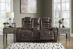 Signature Design By Ashley Game Zone Love Seats, Loveseat, Brown -Best Furniture Store 51ujCGOr3IL
