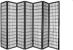 Panel Shoji Screen Room Divider 3-10 Panel (4 Panel, Black, White, Cherry, Natural) -Best Furniture Store 51vm6f4dCAL. AC