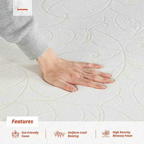 9 Inch Multi-Layered Memory Foam Queen Mattress, White 5 9 Inch Multi-Layered Memory Foam Queen Mattress, White - Image 5