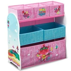 Delta Children Design & Store 6 Bin Toy Storage Organizer, Disney Princess -Best Furniture Store 51wduWGR9L