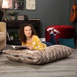 Jaxx Saxx 3.5 Floor Pillow, Premium Luxe Fur - Mountain Fox 17 Jaxx Saxx 3.5 Floor Pillow, Premium Luxe Fur - Mountain Fox -Best Furniture Store 51wj5NbQ1BL